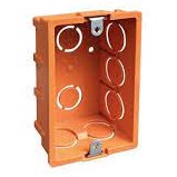 CAJA ELECTRICA EMBUTIDA OREJA METALICA HOFFENS