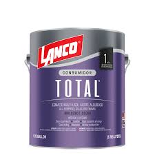 ESMALTE SINTETICO NEGRO TOTAL 1/4 GL LANCO