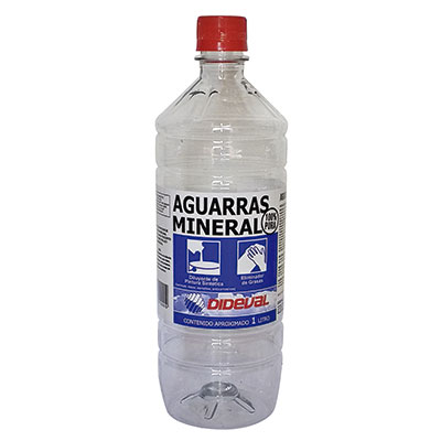 AGUARRAS MINERAL 1LT DIDEVAL