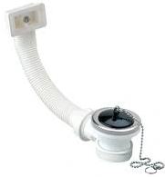 DESAGUE LAVAPLATO CON REBALSE 1 1/2" AQUAKIT