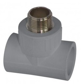TEE PPR 20MM HE METALICO