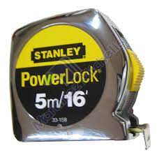 HUINCHA MEDIR POWERLOCK 5 MT STANLEY