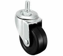RUEDA 2" GIRATORIA PASADOR