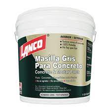 MASILLA GRIS PARA CONCRETO 1/4GL LANCO