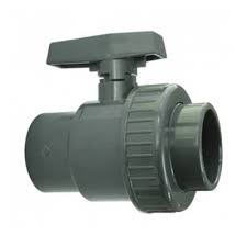 LLAVE PASO PVC CON UNION AMERICANA 25MM