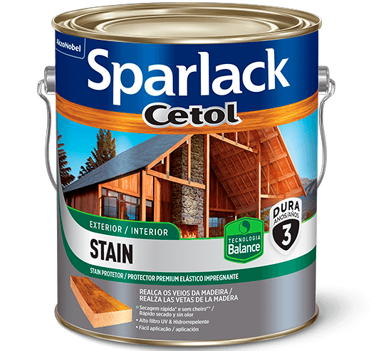 CETOL STAIN BALANCE SANTINADO 1/4 GL SPARLACK