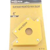 SUJETADOR ESCUADRA IMAN 5" SOLDAR INOXCROM