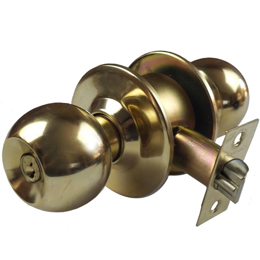 CERRADURA TUBULAR POMO DORMITORIO BRONCE STEINHAUS