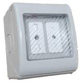 ENCHUFE SOBREPUESTO DOBLE 10/16 EXTERIOR LEXO