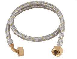 FLEXIBLE GAS 1/2X1/2 HI-HI CODO 100CM