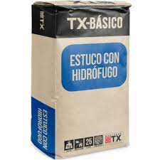 MORTERO ESTUCO EXTERIOR HIDROFUGO 25KG TX